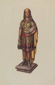 Figura indiana da American 20th Century