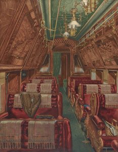 Interno di un vagone Pullman, 1888