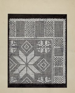 Merletto Hardanger da American 20th Century