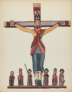 Tavola 29: San Acacio: Dal Portfolio "Designs coloniali spagnoli del Nuovo Messico"