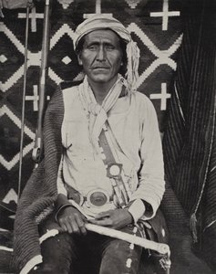Un indiano Navajoe da American Photographer (after)