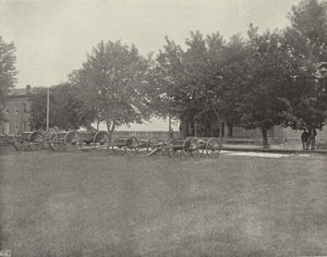 Batteria a Fort Omaha, Nebraska da American Photographer (after)
