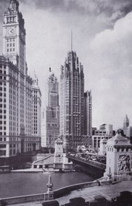 Chicago: Boulevard Link Bridge, Vista Nord da American Photographer (after)