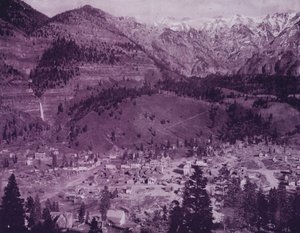 Città di Ouray e Montagne di Ouray, Colorado da American Photographer (after)