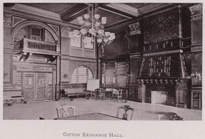 Cotton Exchange Hall da American Photographer (after)
