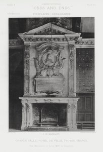 Camino: Grande Salle, Hotel De Ville, Troyes, Francia da American Photographer (after)