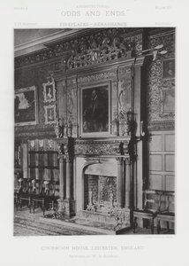 Camino: Quorndon House, Leicester, Inghilterra (foto in b/n) da American Photographer (after)