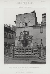 Fontana in Piazza Vittorio Emanuele, Viterbo, Italia da American Photographer (after)