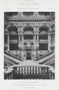 Scala principale del Nouvel Opera, Parigi, Francia da American Photographer (after)