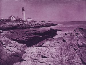 Faro nel Porto di Portland, Maine da American Photographer (after)