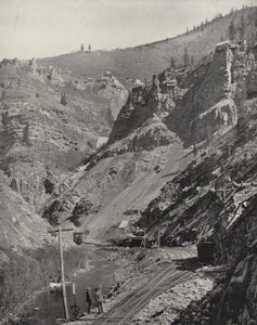 Miniere nel Canyon del Fiume Eagle, Colorado
