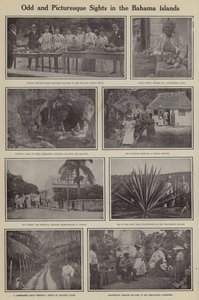 Vedute strane e pittoresche nelle Isole Bahamas da American Photographer (after)