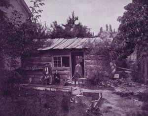 La casa più antica di Salt Lake City, Utah da American Photographer (after)