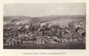 Pittsburgh: Carnegie Steel Works a Homestead, Pennsylvania