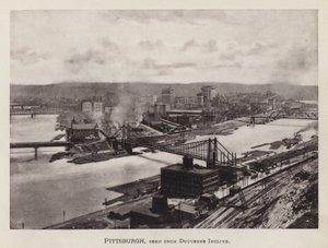 Pittsburgh: Vista da Duquesne Incline da American Photographer (after)