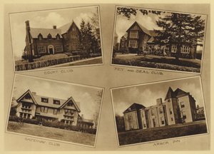 Università di Princeton: Court Club; Key and Seal Club; Gateway Club; Arbor Inn da American Photographer (after)