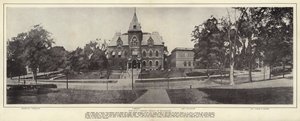 Springfield, Massachusetts: Il gruppo di edifici della Biblioteca Civica da American Photographer (after)