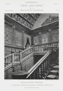 Scala, Canford Manor, Dorset, Inghilterra da American Photographer (after)