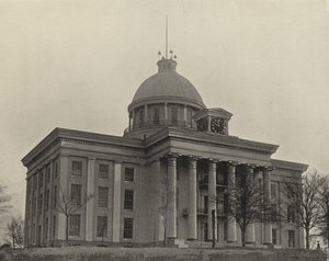 Edificio del Campidoglio dello Stato a Montgomery, Alabama da American Photographer (after)