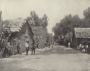Scena di strada a Santa Anita, Messico da American Photographer (after)