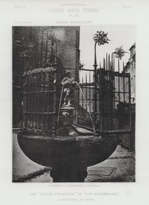 La "Fontana delle Oche," nel Gansemarkt, Norimberga, Baviera da American Photographer (after)