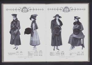 Doppia pagina da Il Teatro della Moda di Pelliccia da American Photographer (after)