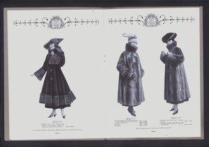 Doppia pagina da Il Teatro della Moda di Pelliccia da American Photographer (after)