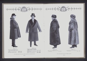 Doppia pagina da Il Teatro della Moda di Pelliccia da American Photographer (after)