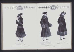 Doppia pagina da Il Teatro della Moda di Pelliccia da American Photographer (after)