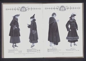 Doppia pagina da Il Teatro della Moda di Pelliccia da American Photographer (after)