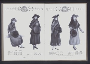 Doppia pagina da Il Teatro della Moda di Pelliccia da American Photographer (after)