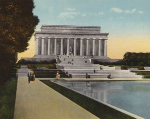 Washington DC: Memoriale di Lincoln da American Photographer (after)