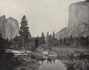 Valle di Yosemite, California (foto in b/n)