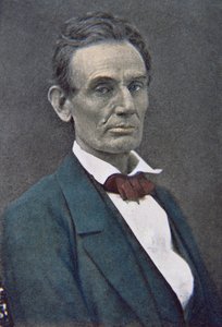 Abraham Lincoln c.1860 (foto colorata)