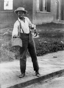 Lustrascarpe afroamericano, c.1899