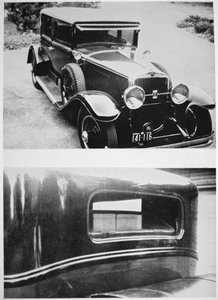 La Cadillac blindata di Al Capone (1899-1947) da American Photographer