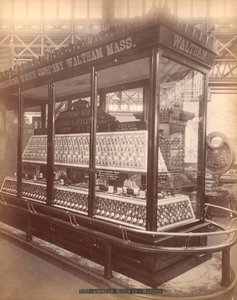 Esposizione della American Watch Co., Edificio Principale, Esposizione Internazionale del Centenario, Filadelfia, 1876 da American Photographer
