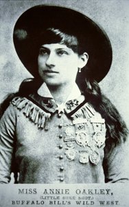 Annie Oakley (1860-1926) da American Photographer