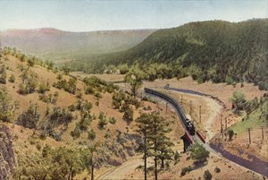 Apache Canyon, tra Las Vegas e Lamy, New Mexico da American Photographer