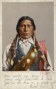 Capo Apache James A Garfield (foto b/n) da American Photographer