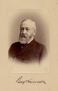 Benjamin Harrison (1833-1901), 23º Presidente degli Stati Uniti da American Photographer