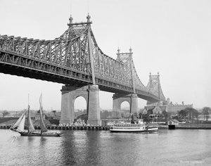 Ponte di Blackwells Island (Queensboro), New York, N.Y., 1910-20 da American Photographer