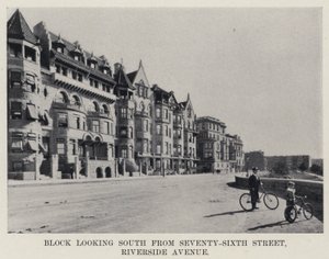 Vista a sud da Seventy-Sixth Street, Riverside Avenue da American Photographer