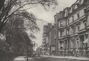 Boston: Beacon Street (foto b/n) da American Photographer