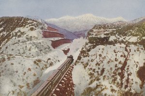 Cajon Pass, al vertice della Coast Range, California (foto a colori) da American Photographer