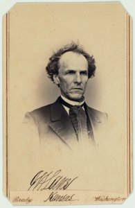 Carte de Visite, James Henry Lane (foto in bianco e nero)