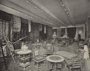 Sala da tè di Ceylon, edificio delle donne da American Photographer