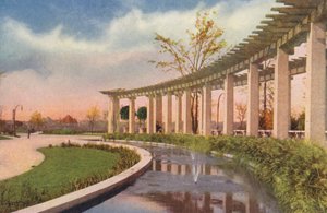 Chicago: Pergola nel parco Douglas (foto a colori) da American Photographer
