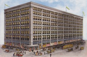 Chicago: Siegel, Cooper and Co, State and Van Buren Streets (foto a colori) da American Photographer