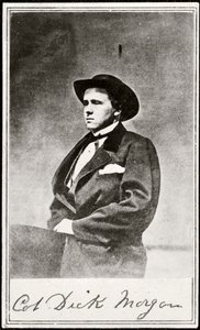 Colonnello Dick Morgan (foto b/n) da American Photographer
